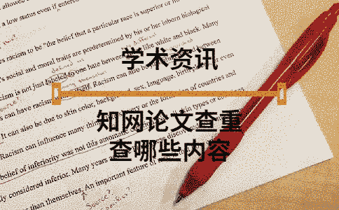 學術論文查重查哪些內容